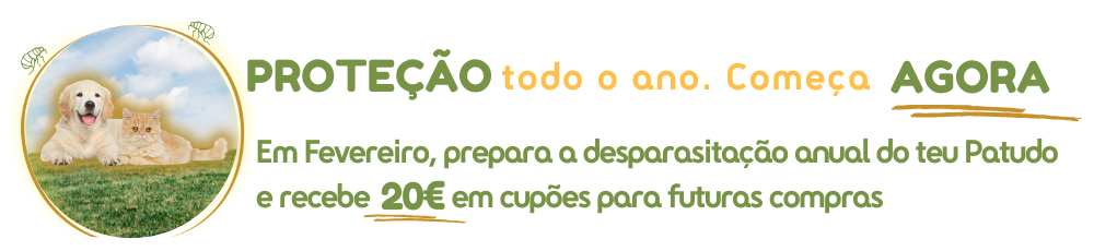 Aproveita a MEGA campanha de desparasitantes da NewPet