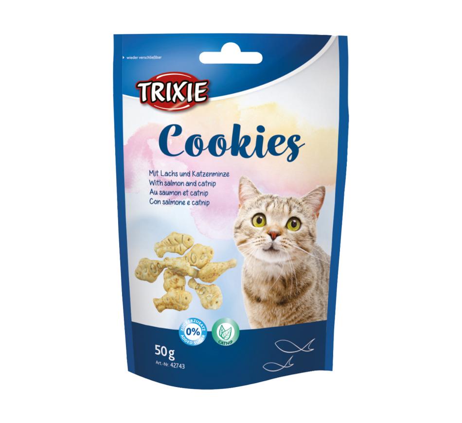 Cookies com Salmão e Catnip para Gatos - Trixie