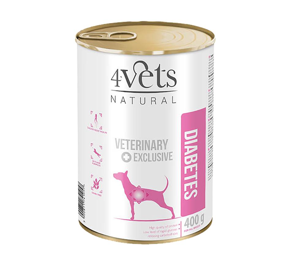 4Vets Natural Cão Diabetes
