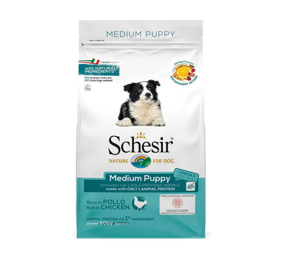 Schesir Puppy Medium Frango