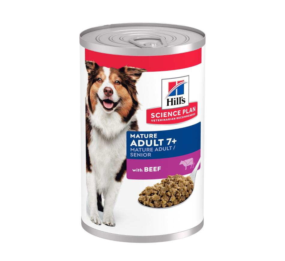 Hill's Science Plan Cão Adulto Maturo 7+ Vaca (Lata)