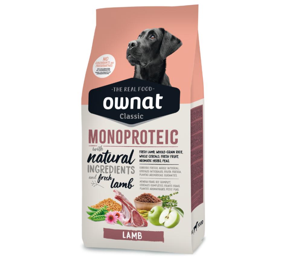 Ownat Classic Cão Monoproteica - Borrego