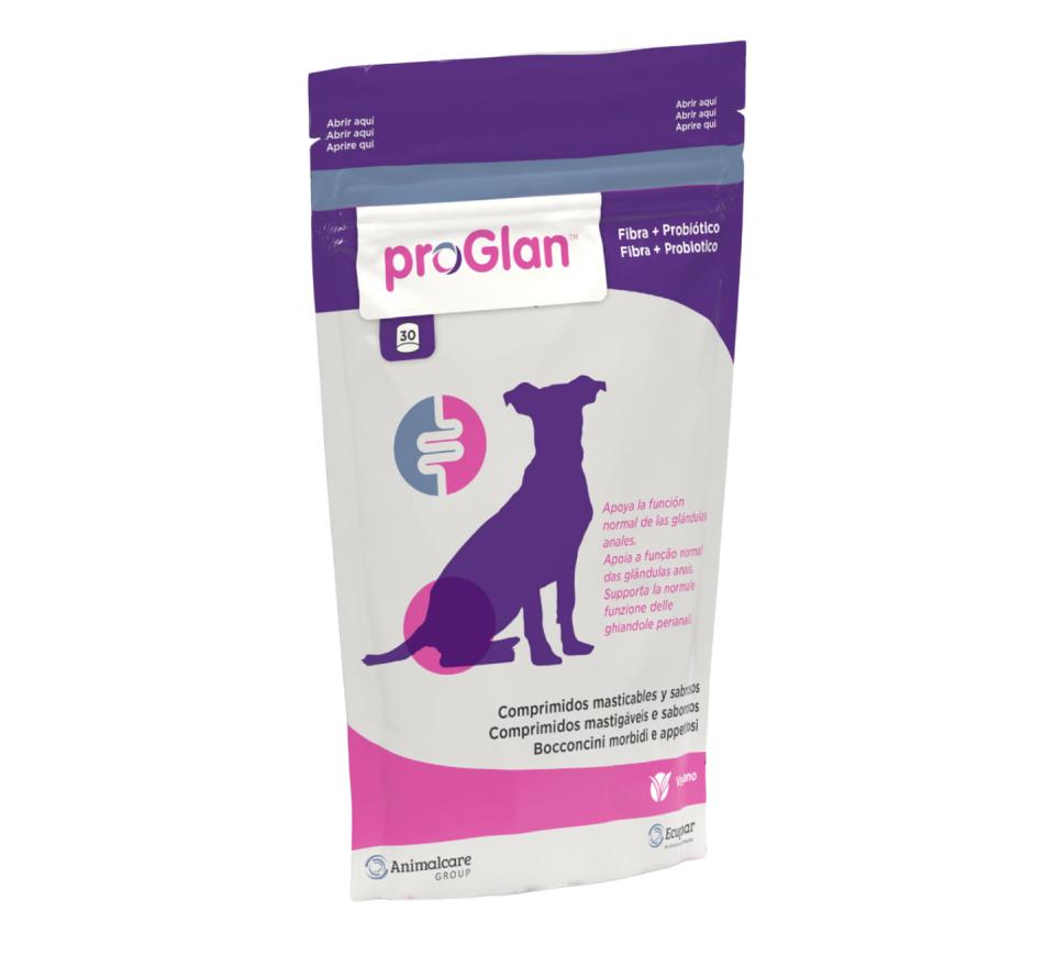 ProGlan apoio na função da glândula anal em cães