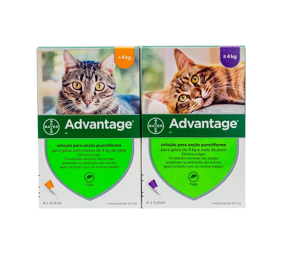 Advantage Gato - 4 Pipetas