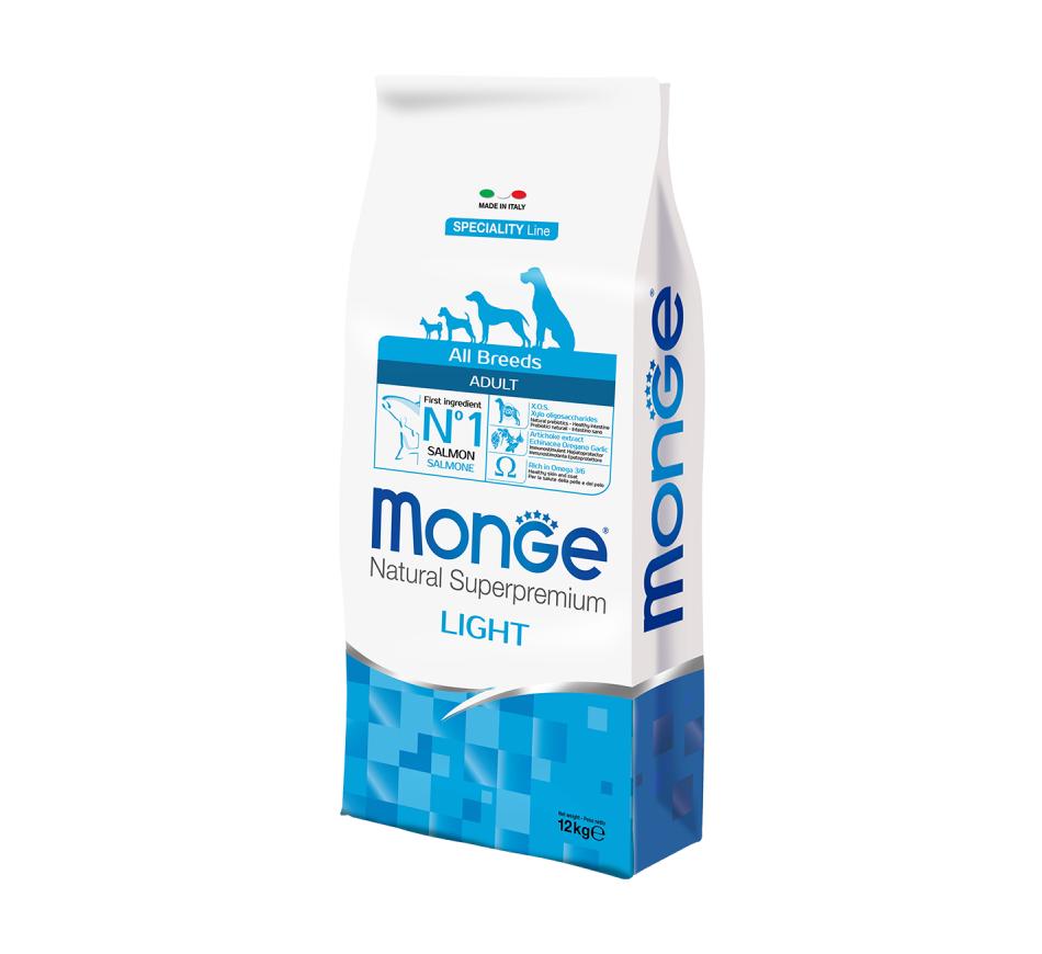 Monge Speciality Line All Breeds Adult Dog Light - Salmão e Arroz