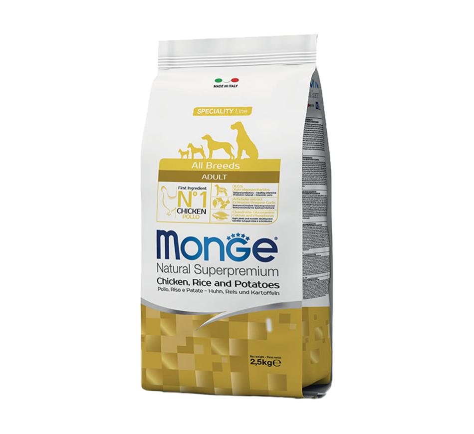 Monge Speciality Line All Breeds Adult Dog - Frango, Arroz e Batatas
