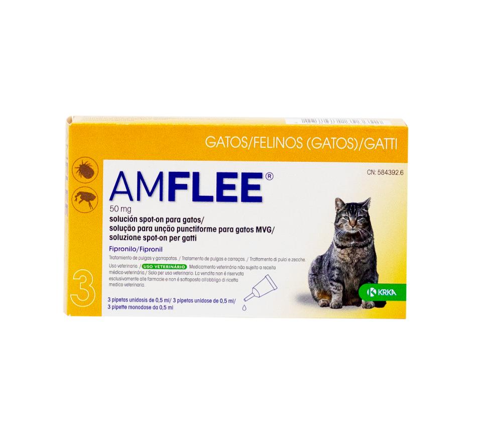 Amflee Spot-On Gato - 50 mg