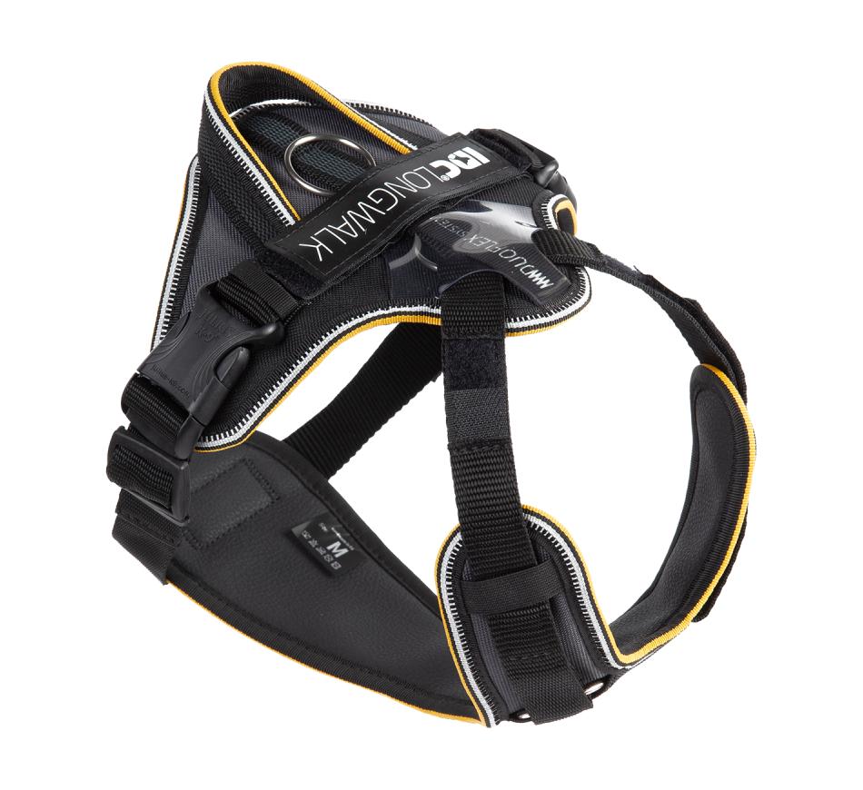 Julius K9 Arnês IDC Longwalk - Preto/Cinza