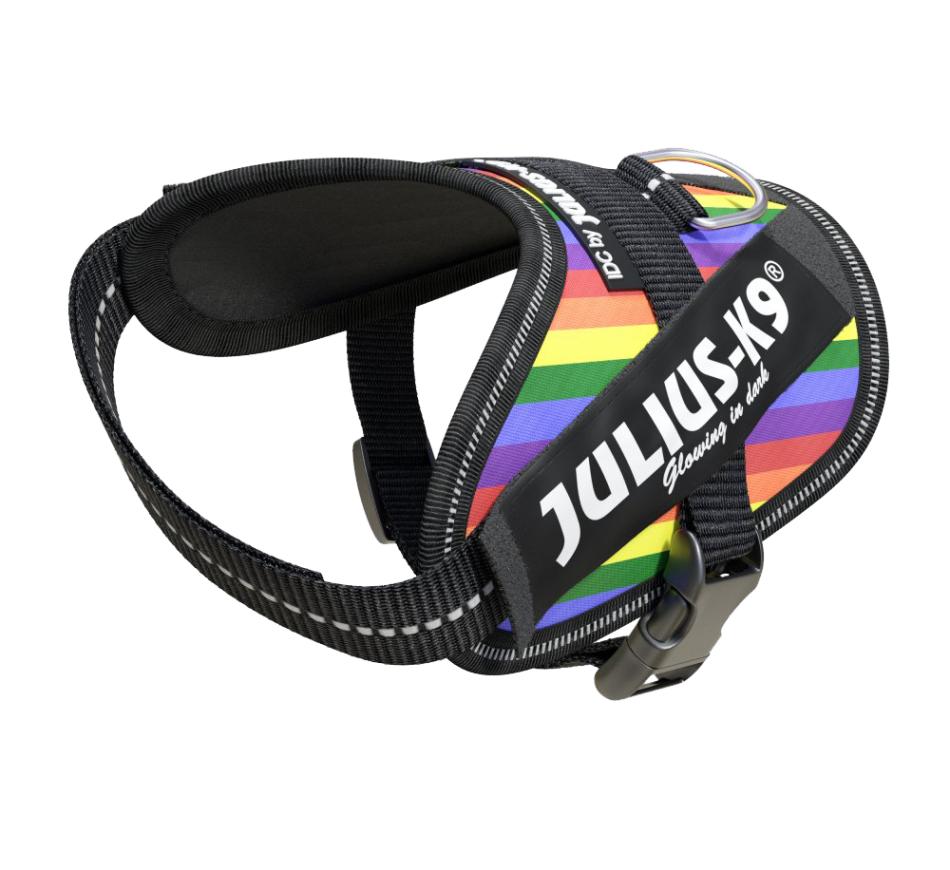 Julius k9 Arnês IDC Powerharness - Arco Íris