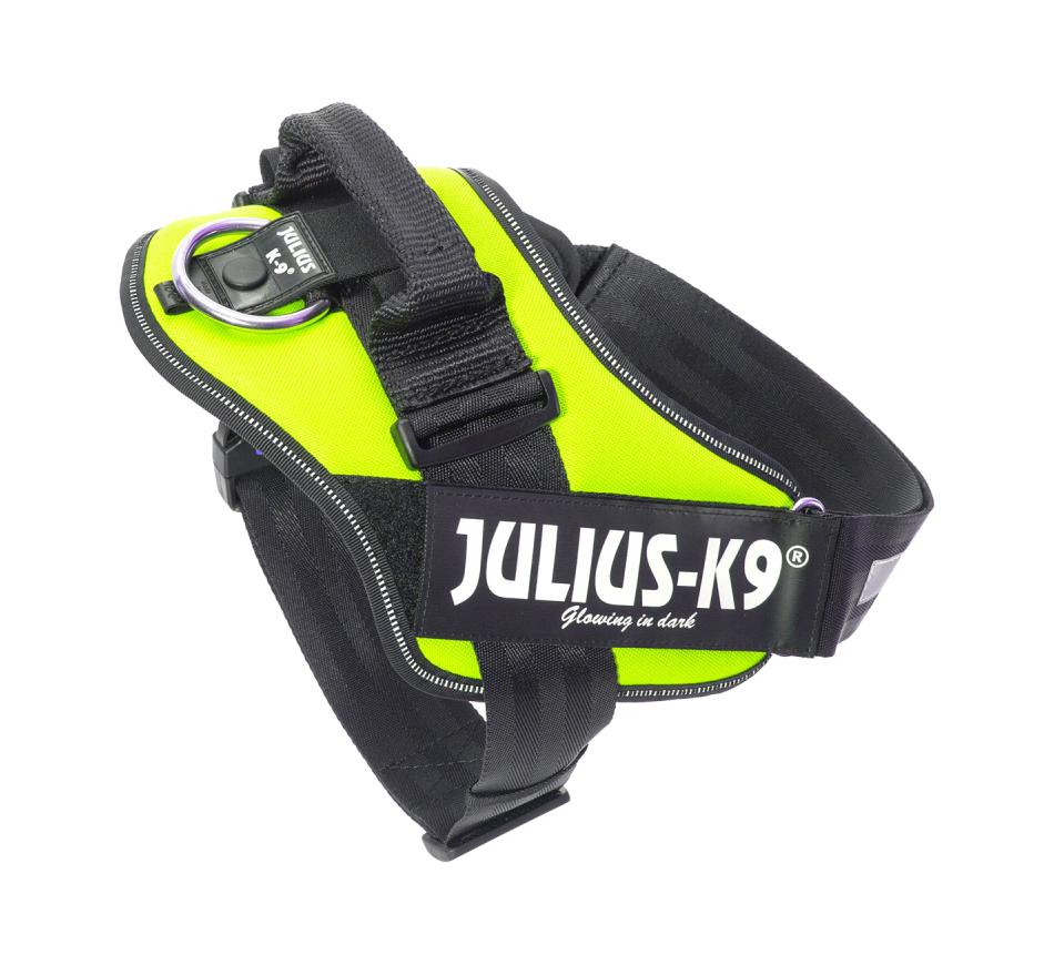 Julius k9 Arnês IDC Powerharness - Amarelo Neon