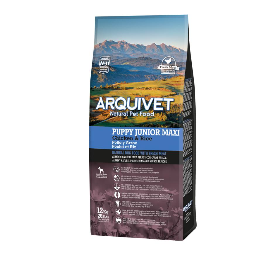 Arquivet Super Premium Puppy Junior Maxi Chicken