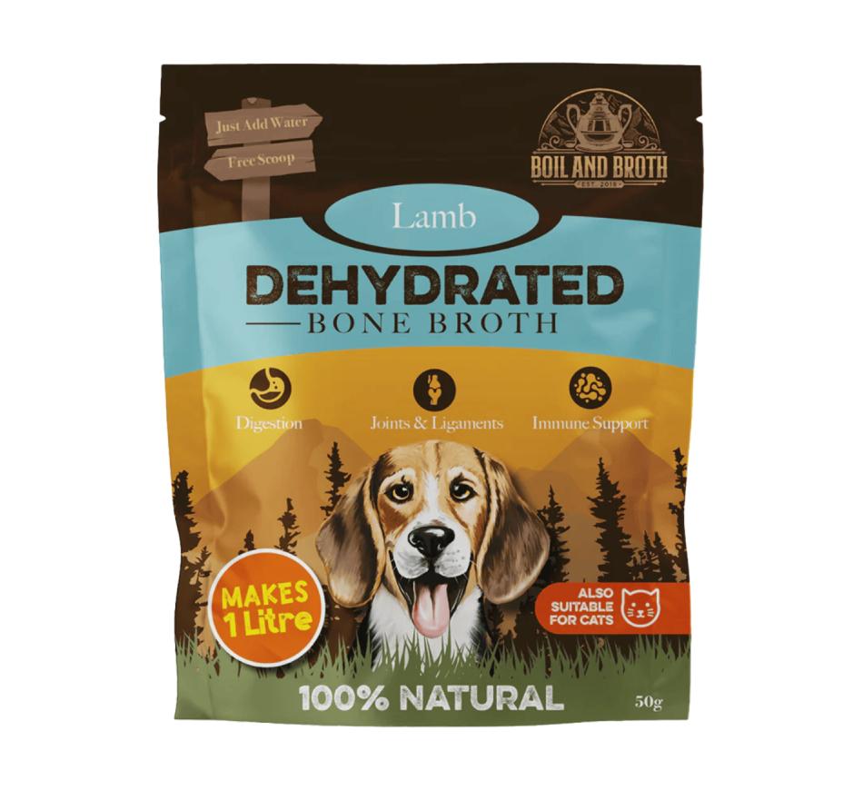 Boil and Broth Caldo Ossos Desidratados Cordeiro