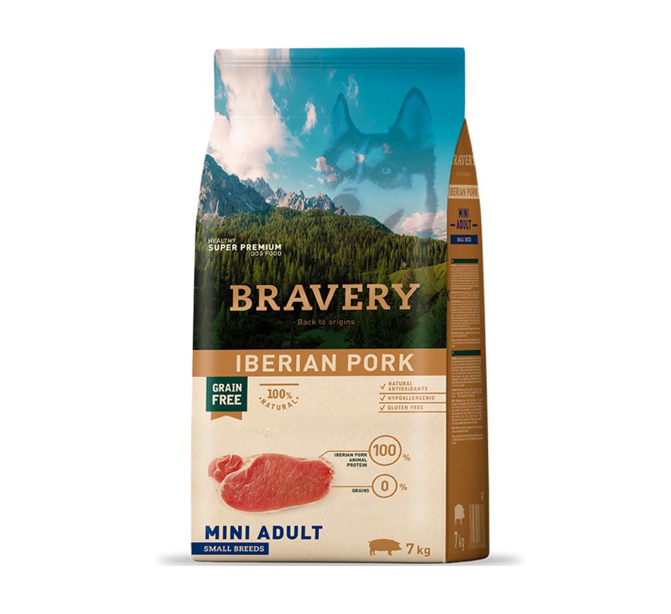Bravery Dog Adult Mini/Small - Porco Ibérico & Grain Free