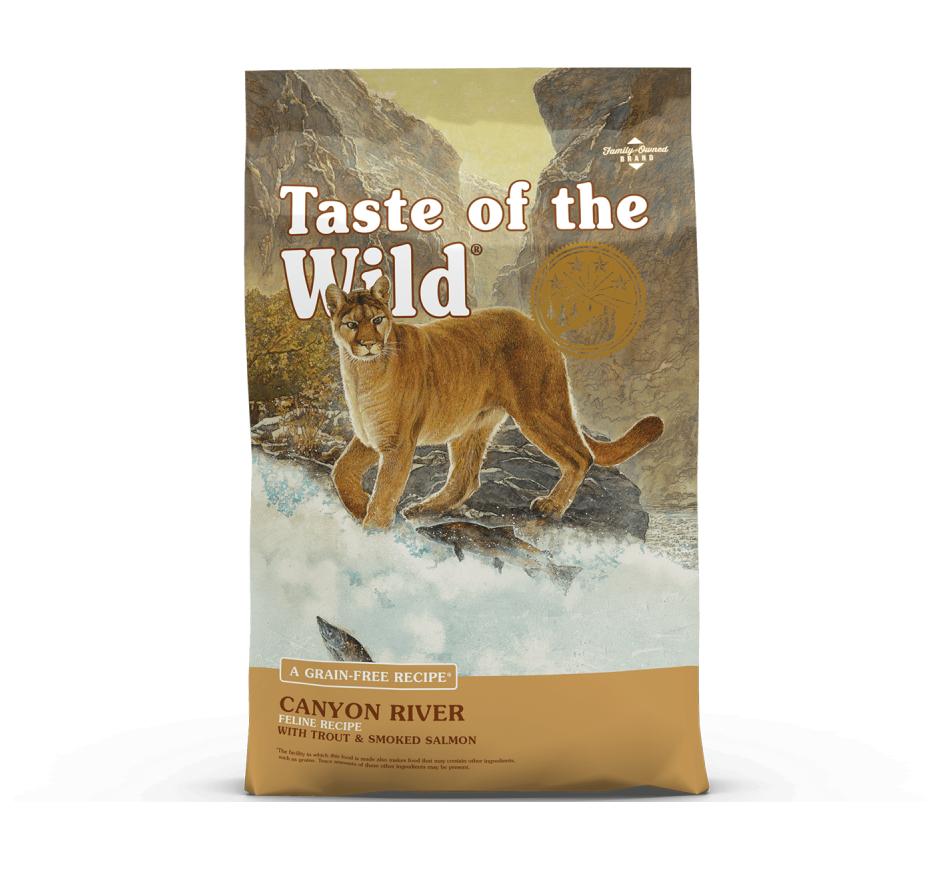 Taste Of The Wild Canyon River Feline - Truta e Salmão