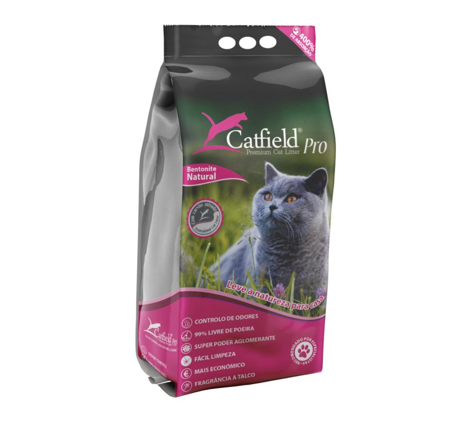 Catfield Talco Pro - Areia Aglomerante com carvão activado