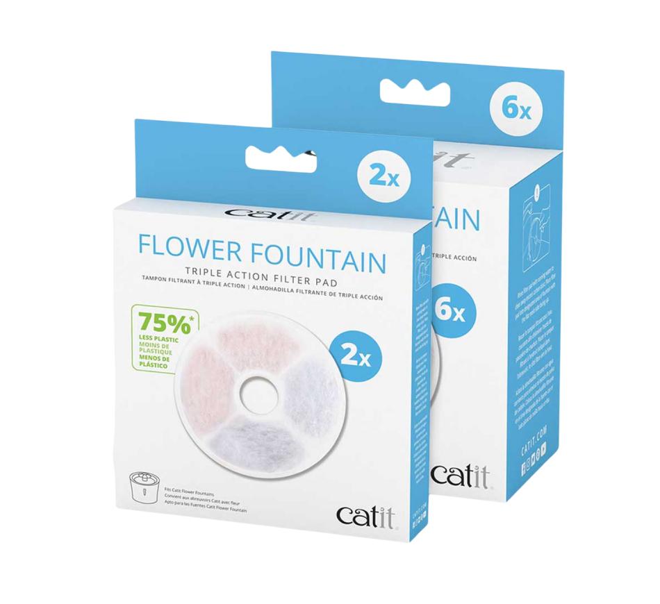Catit Filtro Catit Flower Fountain - Cartucho de Ação Tripla 