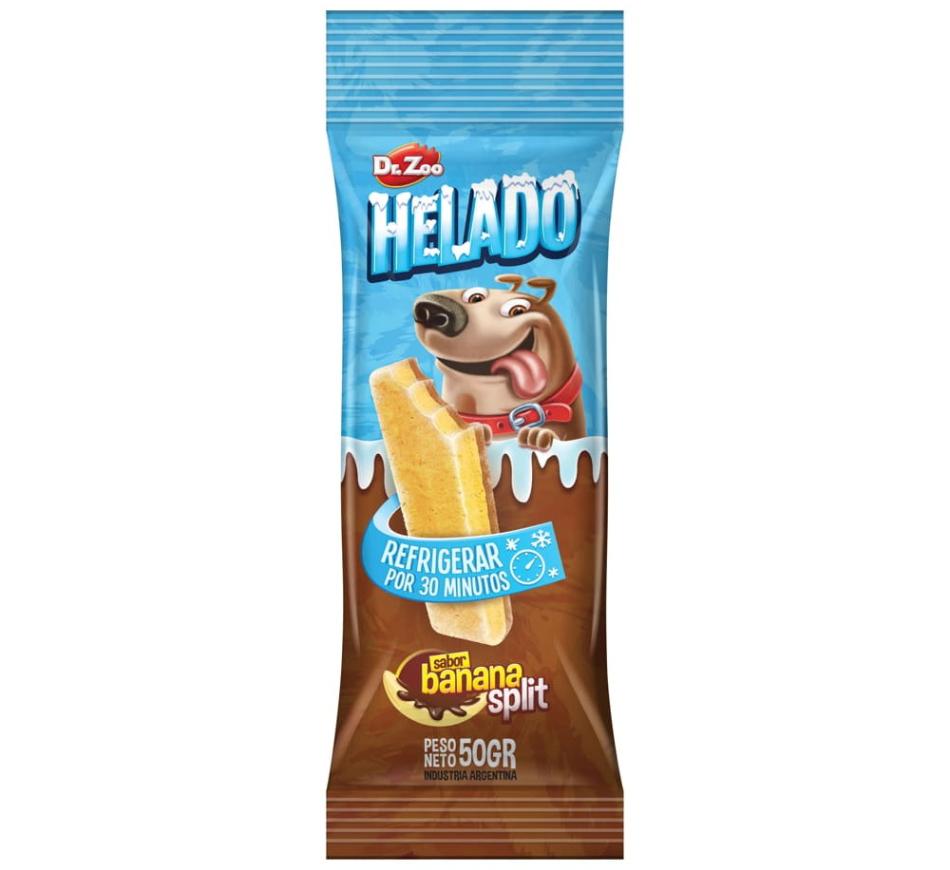 Dr. Zoo Gelado de Banana Split para Cães