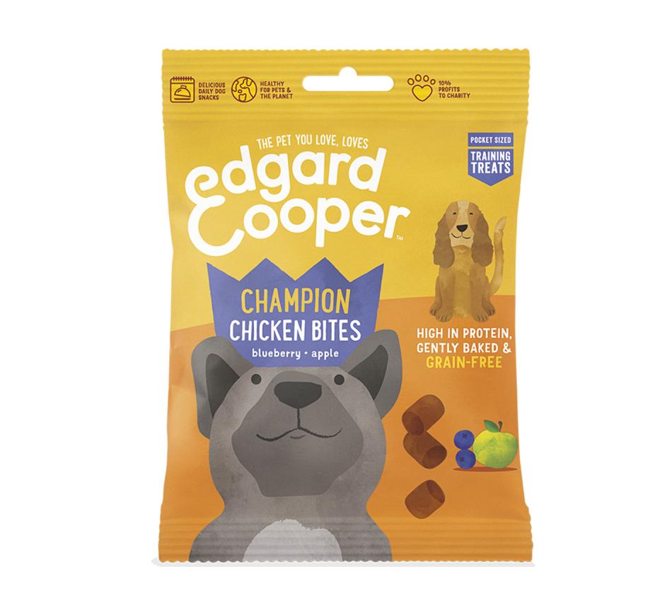 Edgard & Cooper Snack Grain Free Cão - Frango, Mirtilos e Maçã