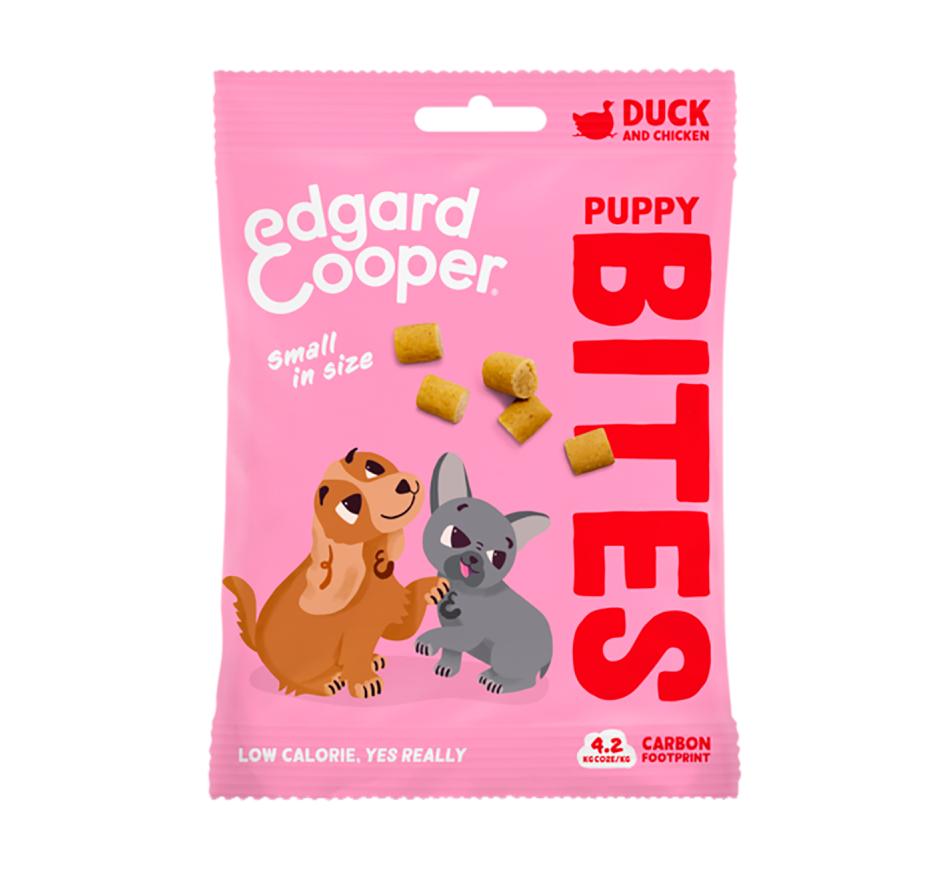 Edgard & Cooper Snack Puppy Mini-Bite Pato, maçã e mirtilo
