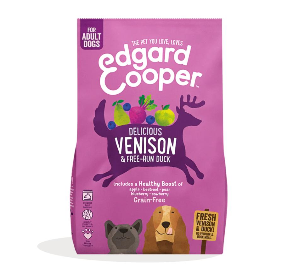 Edgard & Cooper Ração Seca Cão Adulto - Veado e Pato Campo