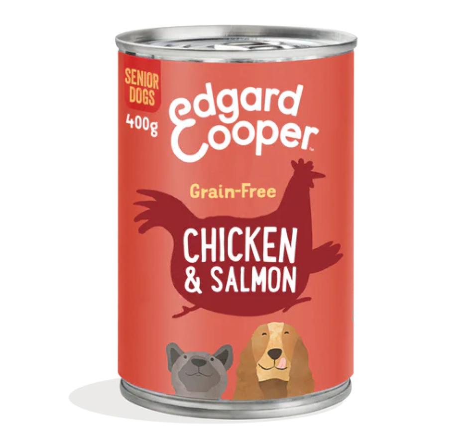 Edgard & Cooper Ração Húmida Cão Senior - Frango e Salmão