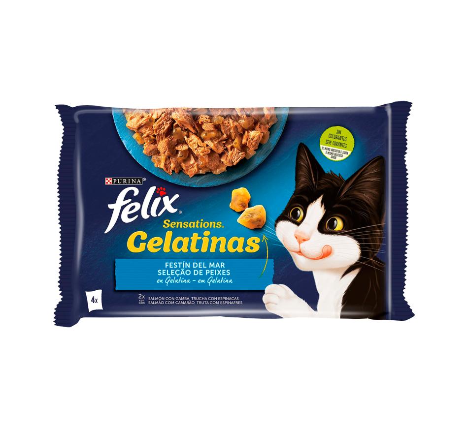 Felix Sensations Gelatina Peixe