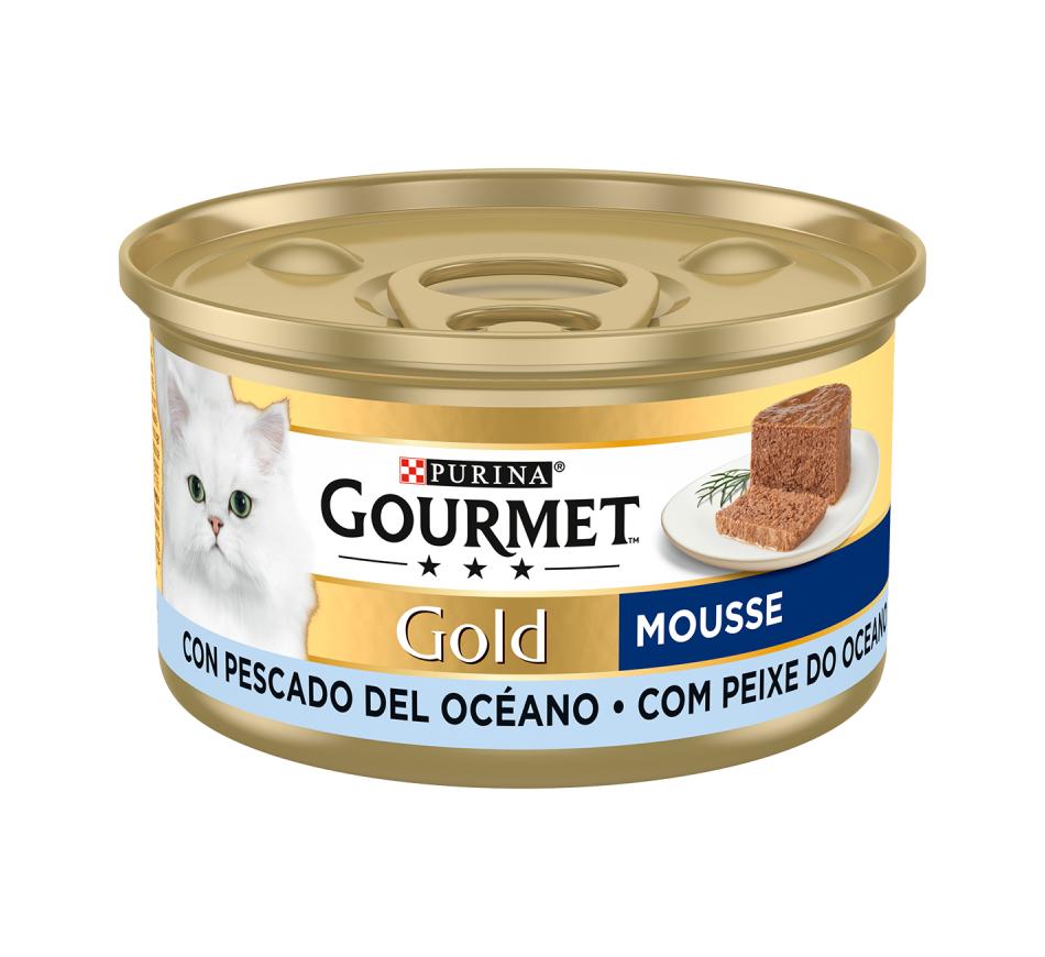 Gourmet Gold Mousse Peixe do Oceano