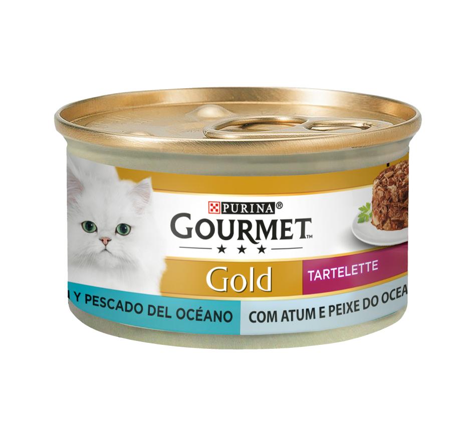 Gourmet Gold Tartelette Duo Com Atum e Peixe Oceano