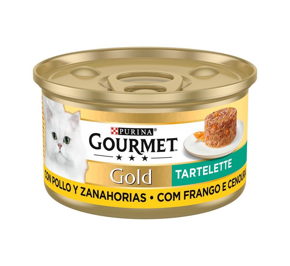 Gourmet Gold Tartelette Frango e Cenouras