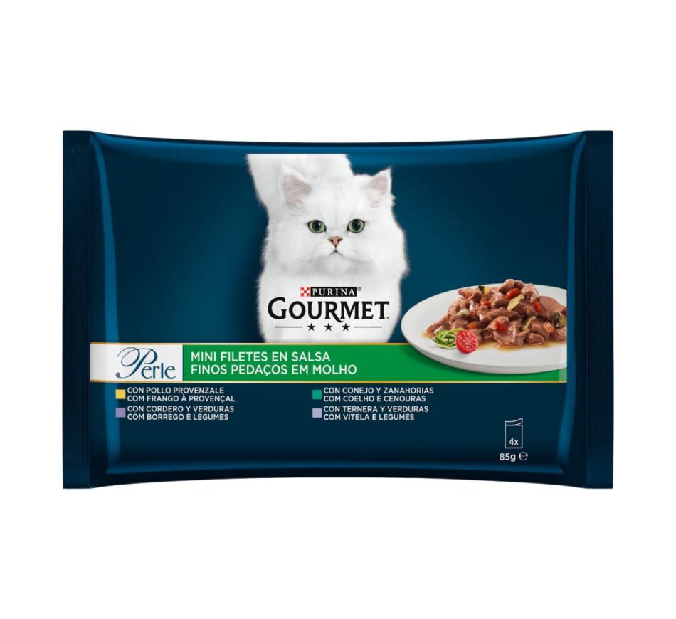 Gourmet Perle Finos Pedaços com Legumes