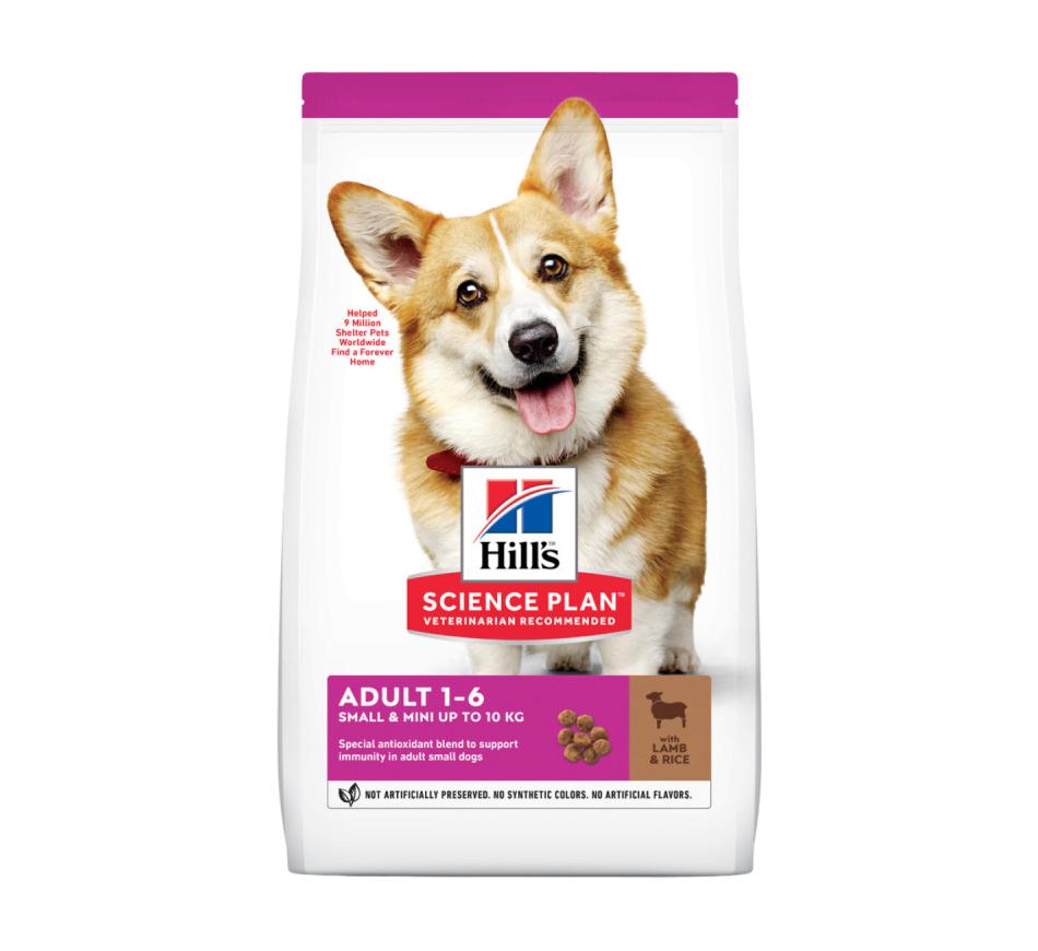 Hill's Science Plan Cão Adulto Small & Mini Cordeiro e Arroz