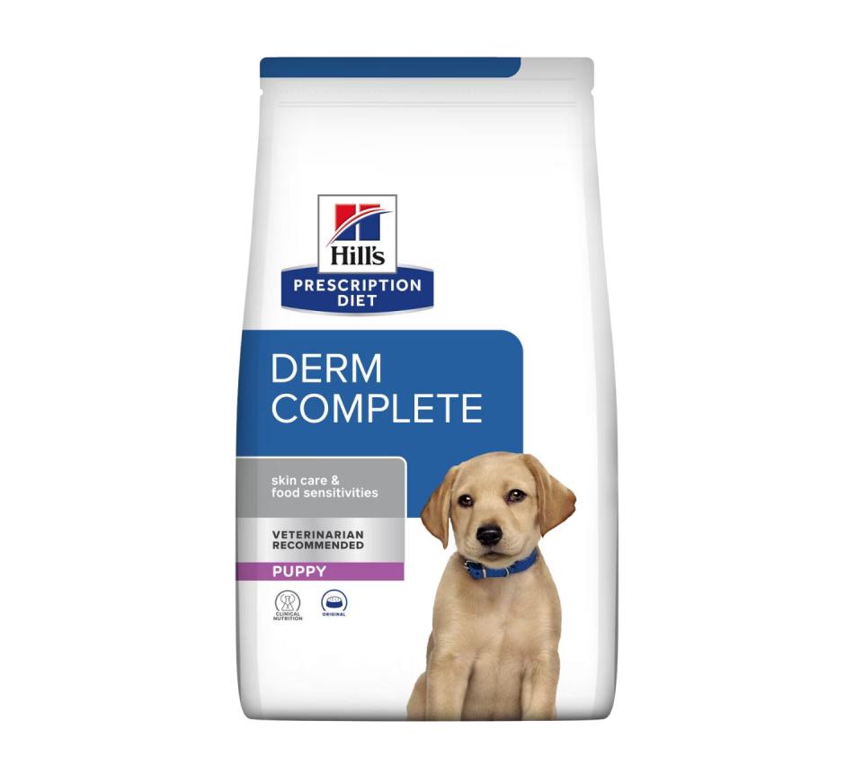 Hill's Prescription Diet Puppy Derm Complete Skin Care & Food Sensitivities 