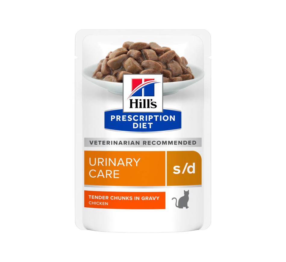 Hill's Prescription Diet Gato s/d Urinary Care Frango - Saquetas