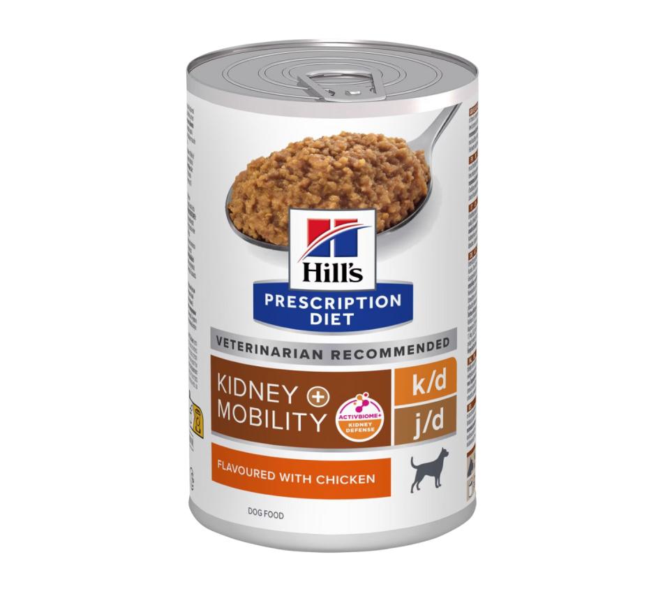 Hill's Prescription Diet Cão k/d & j/d + Mobility Frango - em Patê