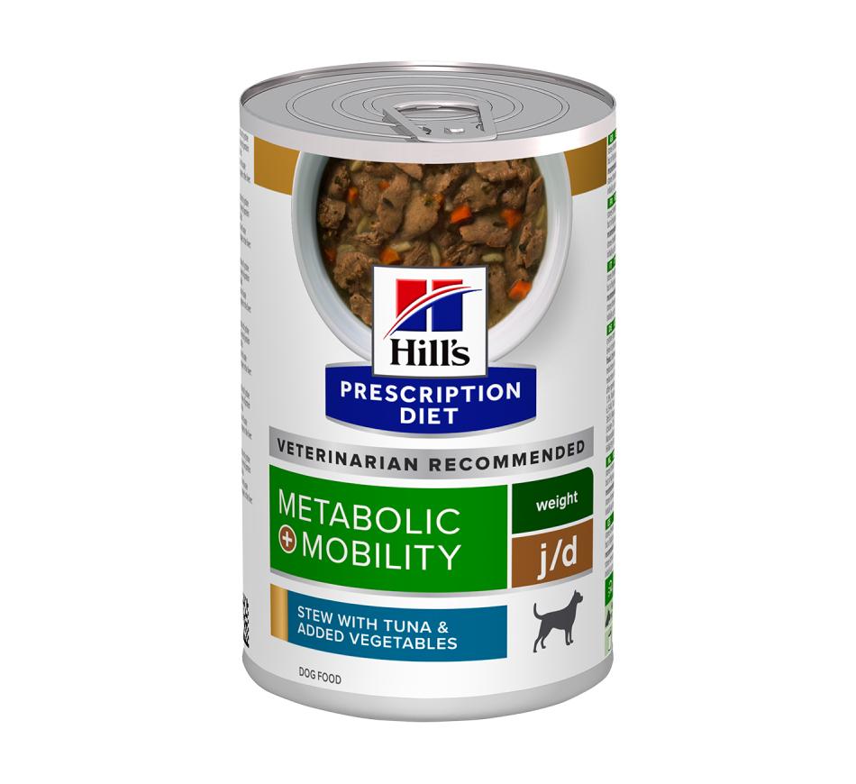 Hill's Prescription Diet Cão Metabolic + Mobility Stew Atum e Vegetais