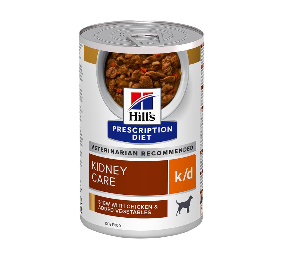 Hill's Prescription Diet Cão k/d Stew Frango & Legumes