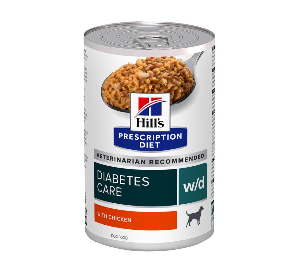 Hill's Prescription Diet Cão w/d Diabetes Care com frango em Patê