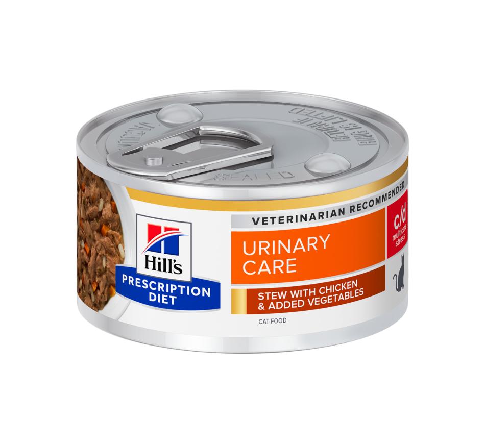 Hill's Prescription Diet Gato c/d Urinary Stress Stew Frango & Vegetais
