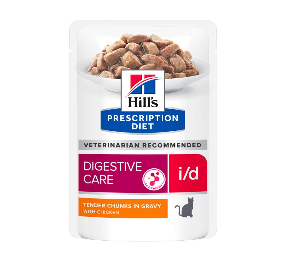 Hill's Prescription Diet Gato i/d Digestive Care em molho Frango 