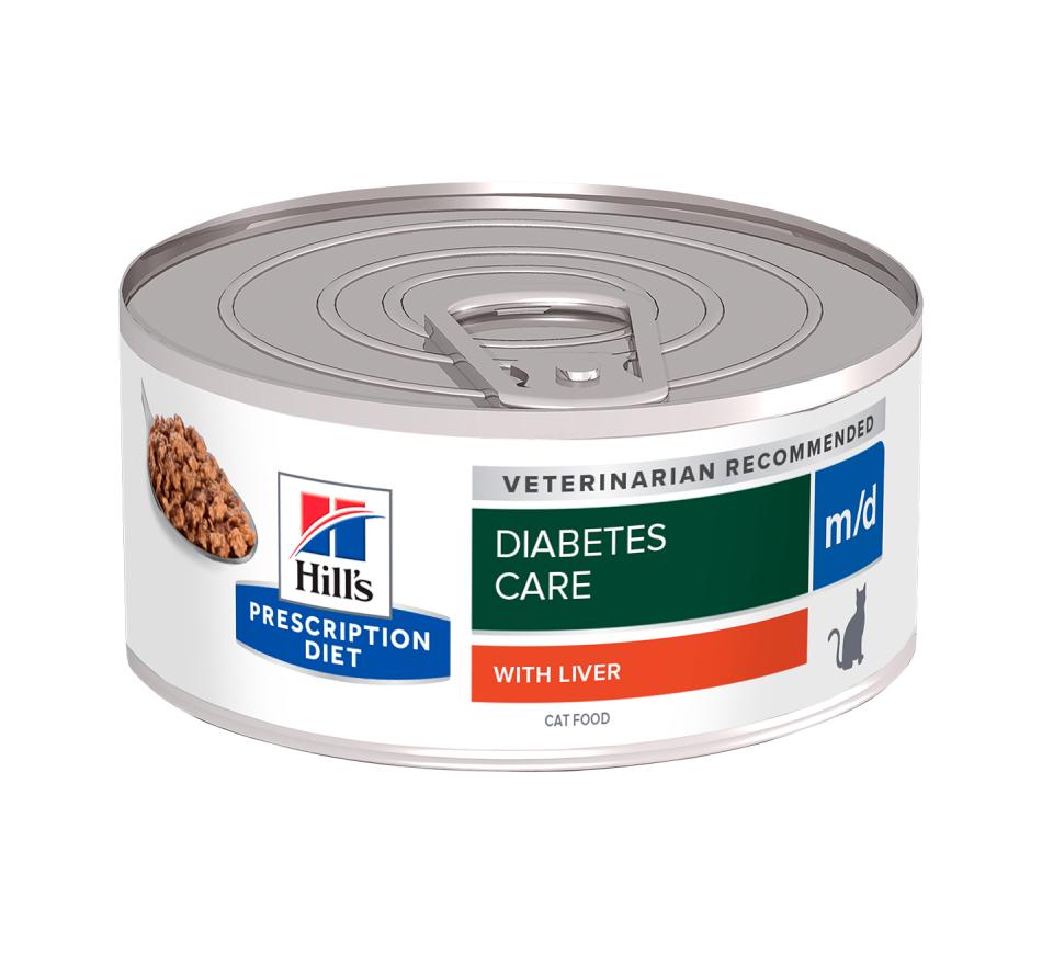 Hill's Prescription Diet Gato m/d Diabetes Care Fígado em Mousse