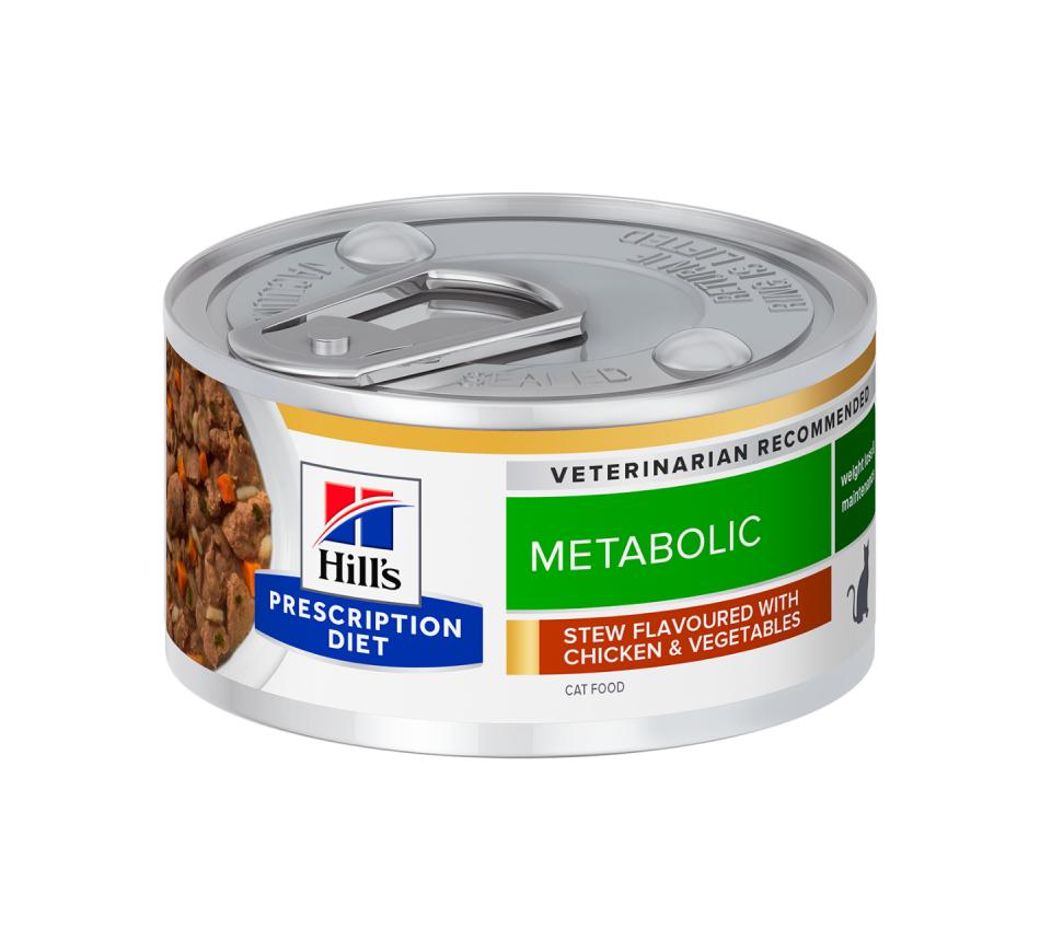 Hill's Prescription Diet Gato Metabolic Stew Frango & Legumes