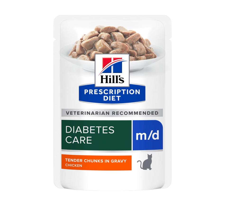 Hill's Prescription Diet Gato m/d Diabetes Care Frango em molho