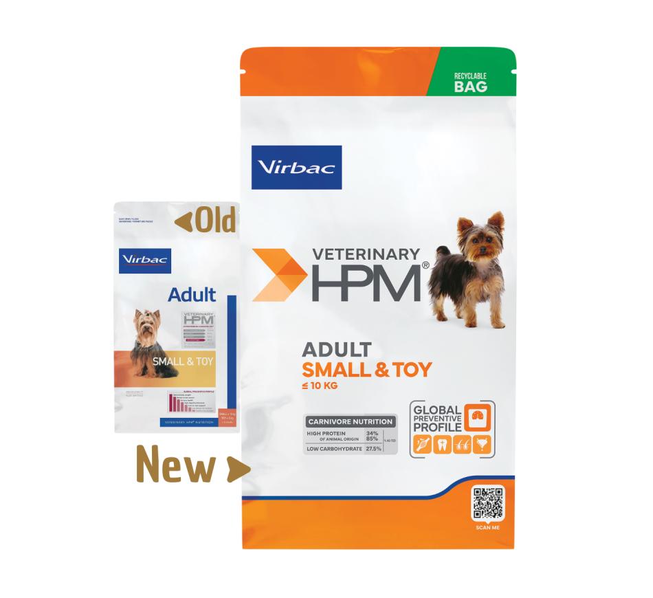 Hpm Adult Dog Small & Toy - Virbac
