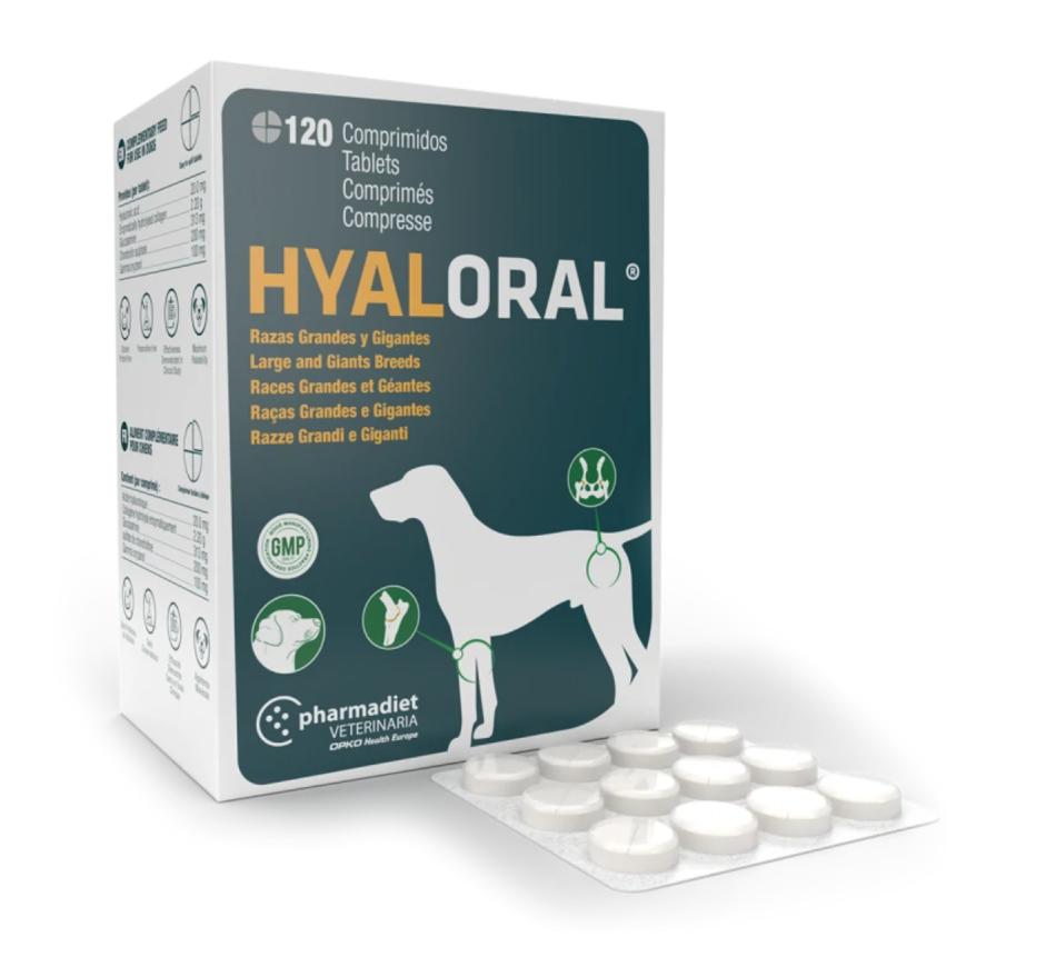 Hyaloral Comprimidos Cães Grandes e Gigantes - Pharmadiet
