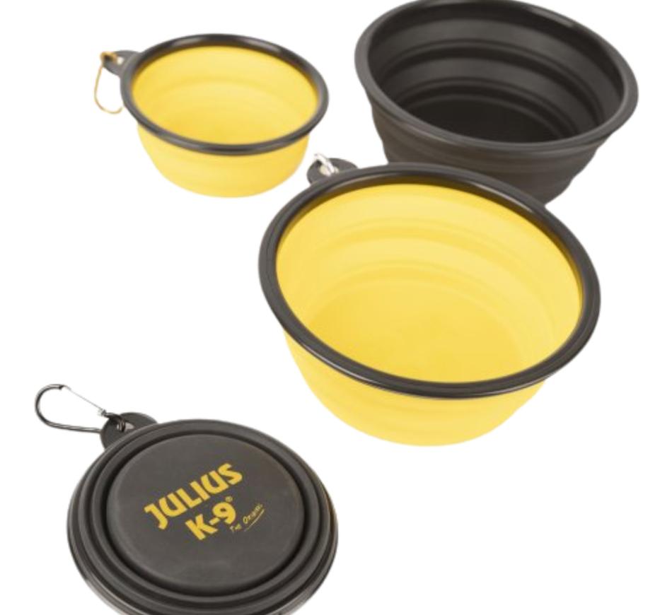 Julius K9 Tigela Silicone Amarelo