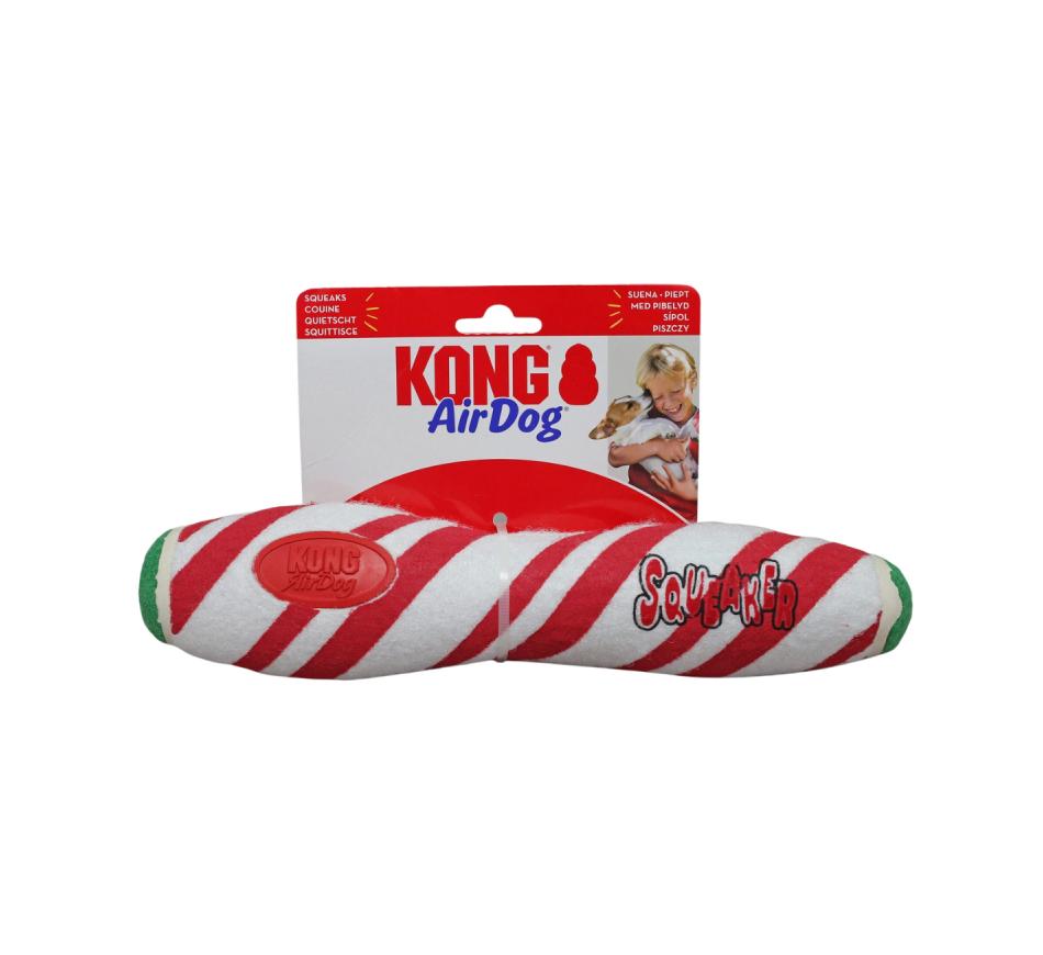 Kong Holiday Airdog Squeaker Stick Assorted 
