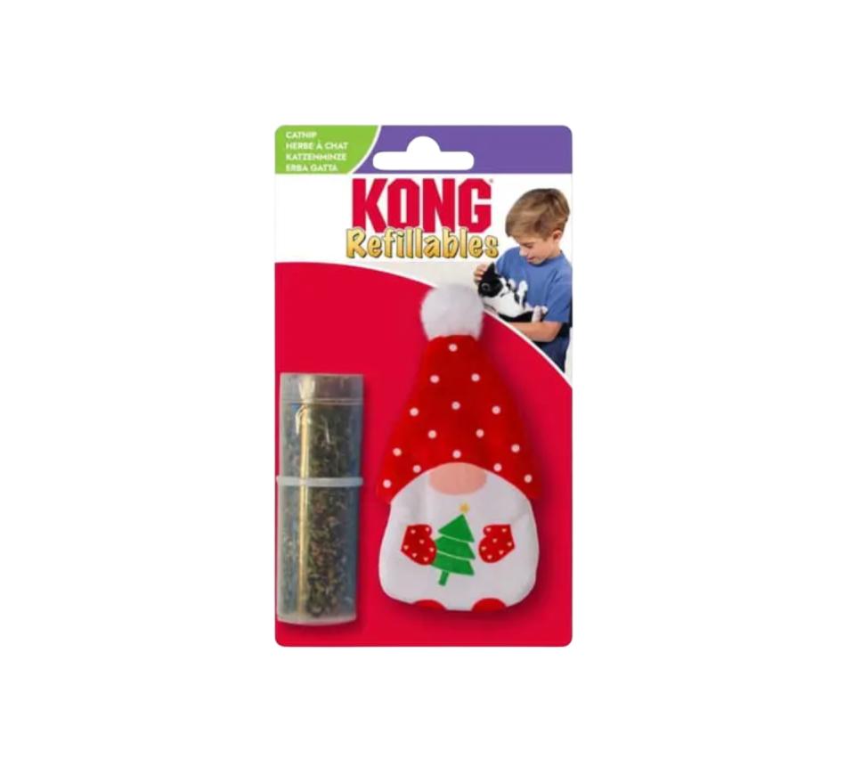 Kong Holiday Cat Refillables Gnome