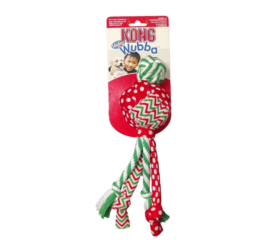 Kong Holiday Wubba Medley LG