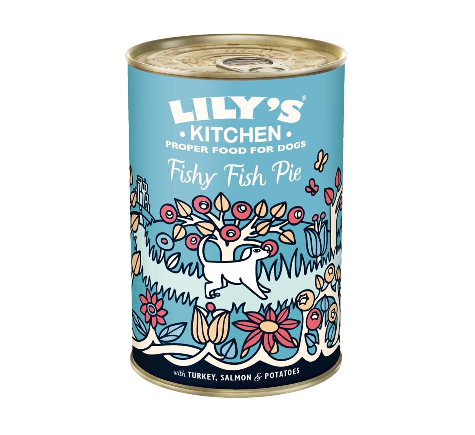 Lily's Kitchen Cão Húmido Perú, Salmão e Arenque