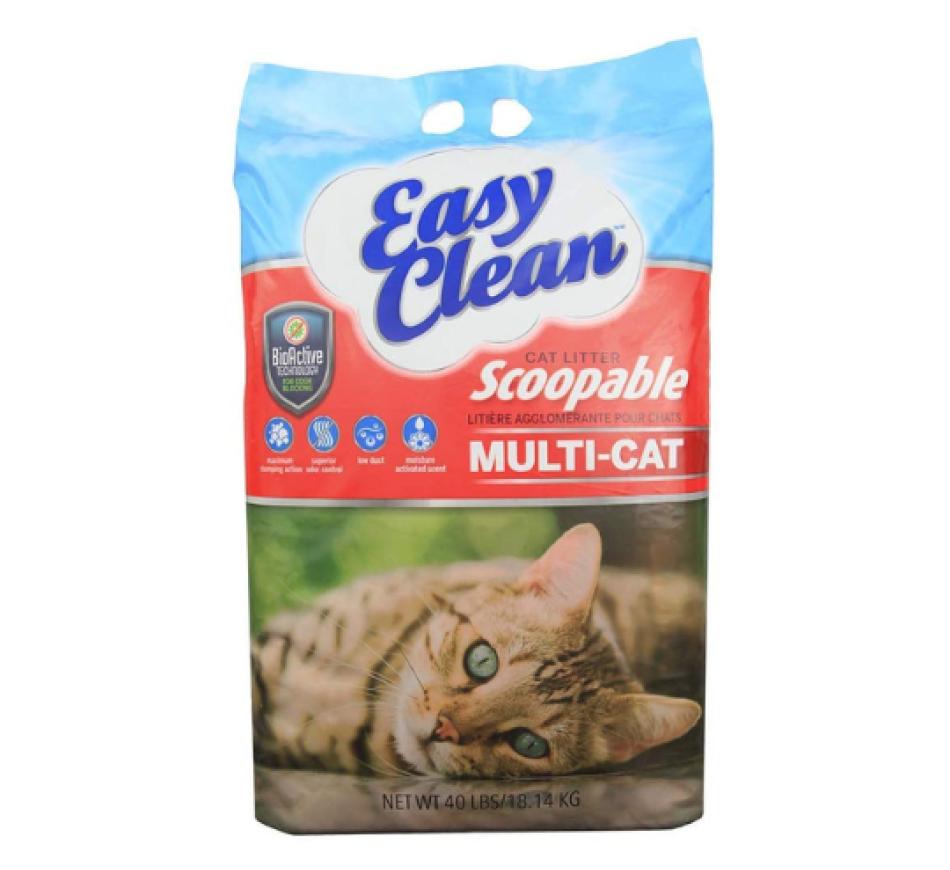 Easy Clean Cat Litter Clumping Multi-Cat